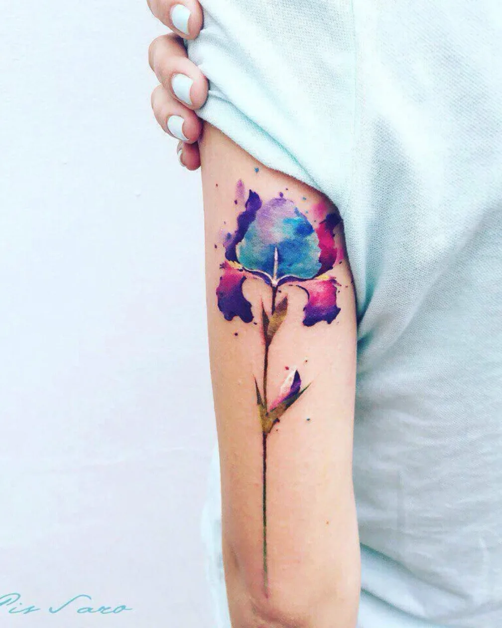 tatuaje watercolor