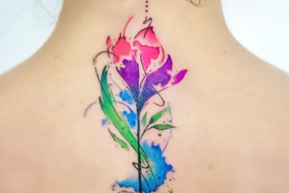 tatuaje watercolor