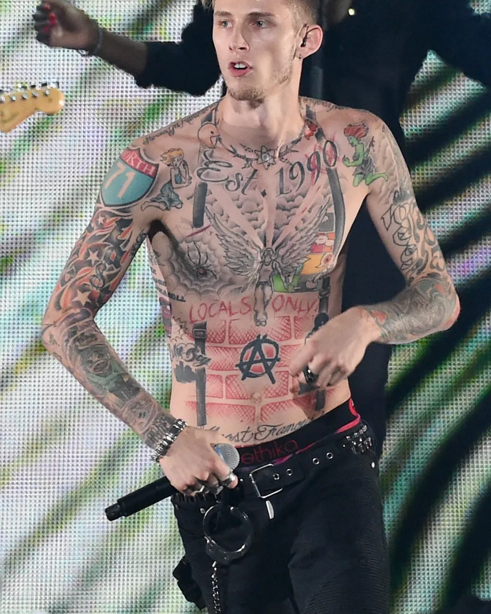 machine gun kelly tattoos